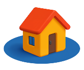 Residential house icon